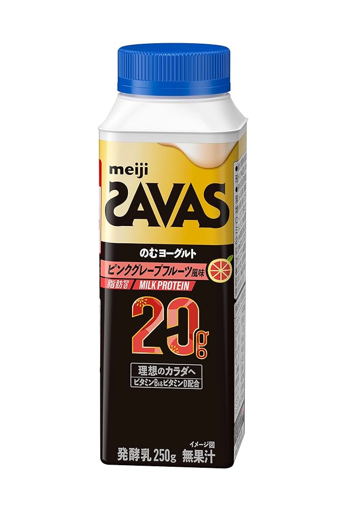 SAVASプロテインゼリー ヨーグルト30個グレープフルーツ30個計60個 明治 SAVAS ザバス スタイルプロテインゼリー グレープフルーツ
